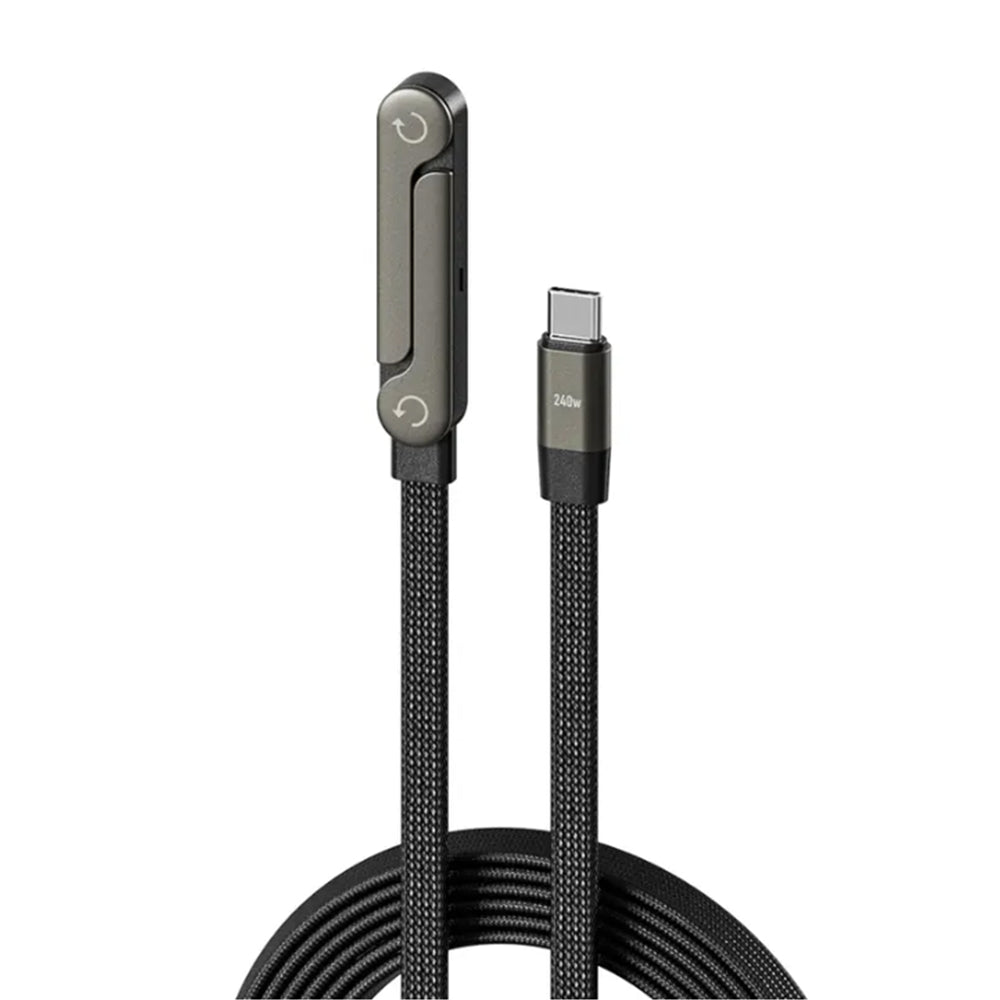 240W Super-Schnellladekabel – 2-in-1 Ladekabel & Handyhalter