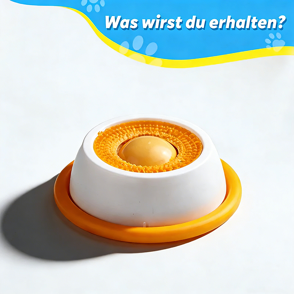 Tinycarry® Von Tierärzten empfohlene Langsamfütterungsschale für Hunde und Katzen – Interaktives Anti-Schluck-Napf für gesunde Mägen