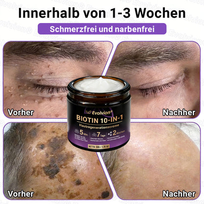 Hergestellt und versendet aus Deutschland ✨ Evolvion® Biotin 10-in-1 Hautrestaurationscreme 🔥🔥🔥