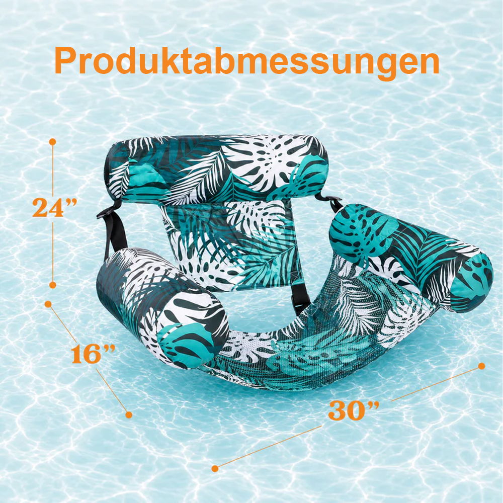【🔥Heißer Sale – 50% Rabatt】💺🌴 Aufblasbarer Schwimmsessel – Ihr ultimatives Sommer-Must-Have 🌊