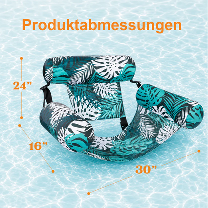 【🔥Heißer Sale – 50% Rabatt】💺🌴 Aufblasbarer Schwimmsessel – Ihr ultimatives Sommer-Must-Have 🌊