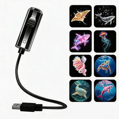 💡BVJ® Plug-and-Play HD Galaxy & Ozean Projektor-Nachtlicht🥳 50.000+ zufriedene Nutzer 🐋 upsell