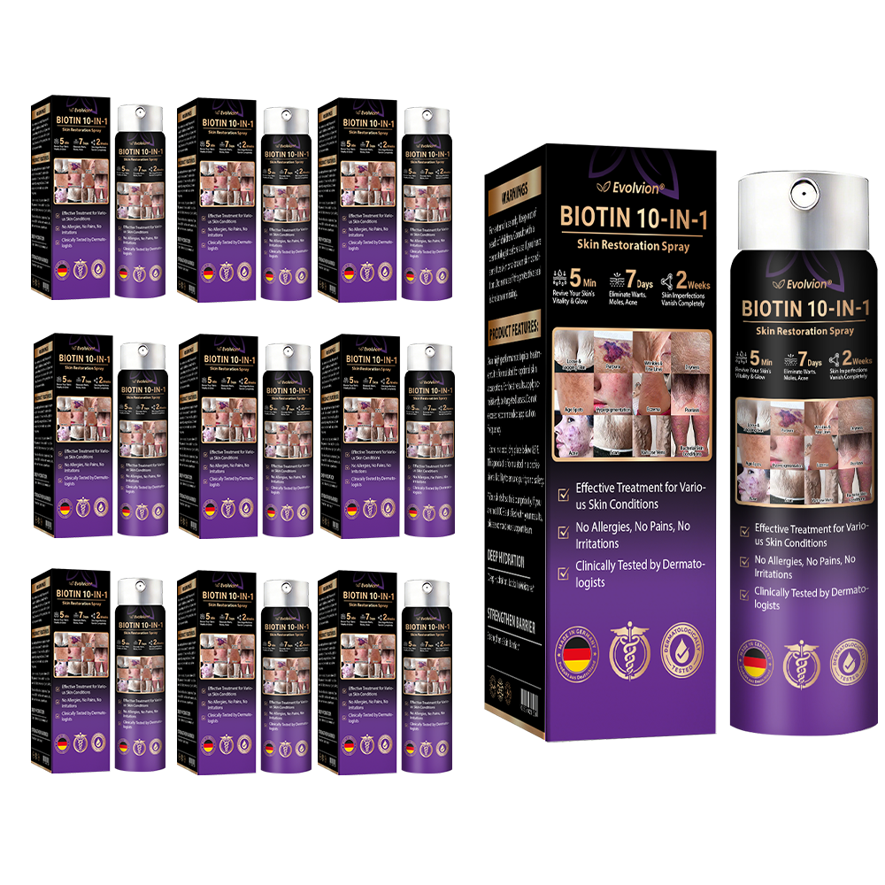 Hergestellt und versandt aus Deutschland ✨Evolvion® Biotin 10-in-1 Hautregenerations-Spray -up
