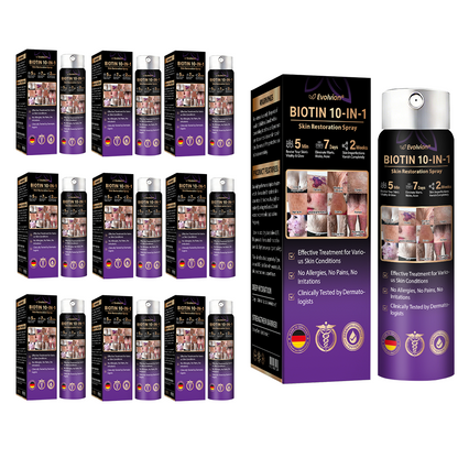 Hergestellt und versandt aus Deutschland ✨Evolvion® Biotin 10-in-1 Hautregenerations-Spray -up