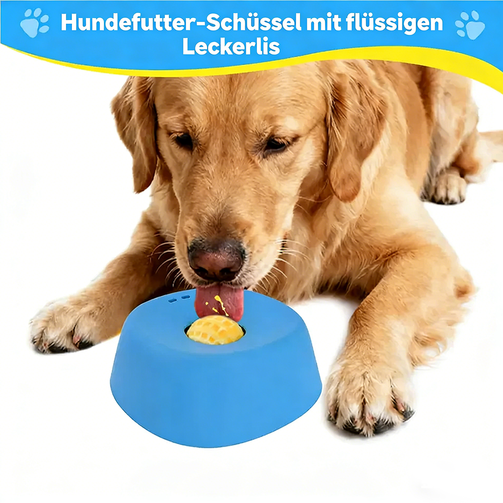 Tinycarry® Von Tierärzten empfohlene Langsamfütterungsschale für Hunde und Katzen – Interaktives Anti-Schluck-Napf für gesunde Mägen