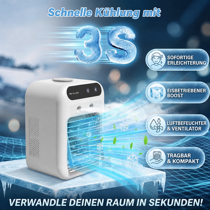 Tragbare Luftkühlung – 3-in-1 Luftkühler mit 2 Nebelstufen