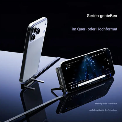 240W Super-Schnellladekabel – 2-in-1 Ladekabel & Handyhalter