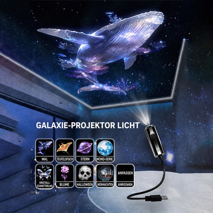 💡BVJ® Plug-and-Play HD Galaxy & Ozean Projektor-Nachtlicht🥳 50.000+ zufriedene Nutzer 🐋 upsell