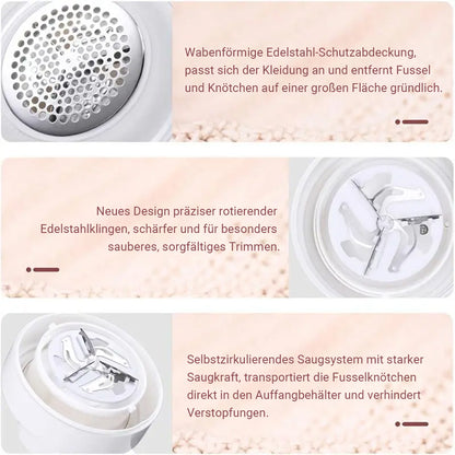 ⚡ Leistungsstarker USB-Fusselentferner — Macht jedes Gewebe wieder wie neu!