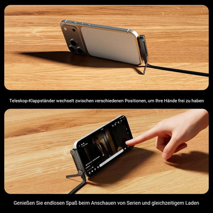 240W Super-Schnellladekabel – 2-in-1 Ladekabel & Handyhalter