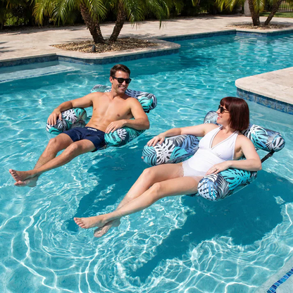 【🔥Heißer Sale – 50% Rabatt】💺🌴 Aufblasbarer Schwimmsessel – Ihr ultimatives Sommer-Must-Have 🌊