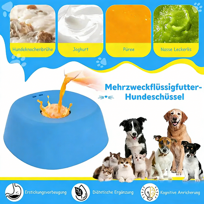 Tinycarry® Von Tierärzten empfohlene Langsamfütterungsschale für Hunde und Katzen – Interaktives Anti-Schluck-Napf für gesunde Mägen
