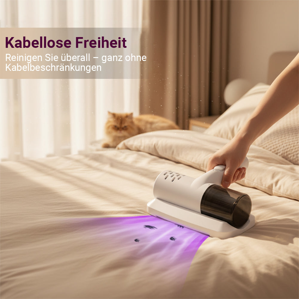 Multifunktionaler kabelloser UV-Handstaubsauger für Matratzen