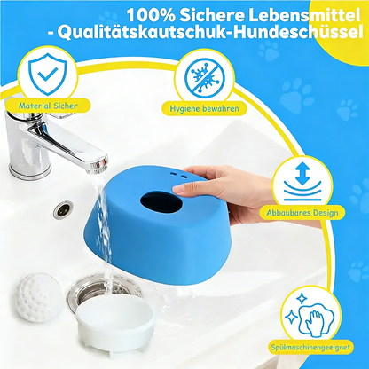 Tinycarry® Von Tierärzten empfohlene Langsamfütterungsschale für Hunde und Katzen – Interaktives Anti-Schluck-Napf für gesunde Mägen