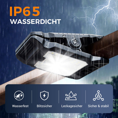 Solar-Clip-Leuchte mit Bewegungssensor – Ideal für Garten, Balkon & Terrasse! 🏡