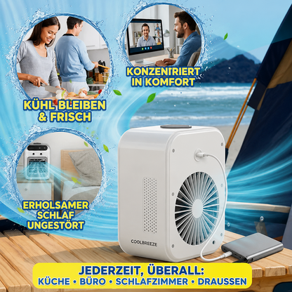 Tragbare Luftkühlung – 3-in-1 Luftkühler mit 2 Nebelstufen