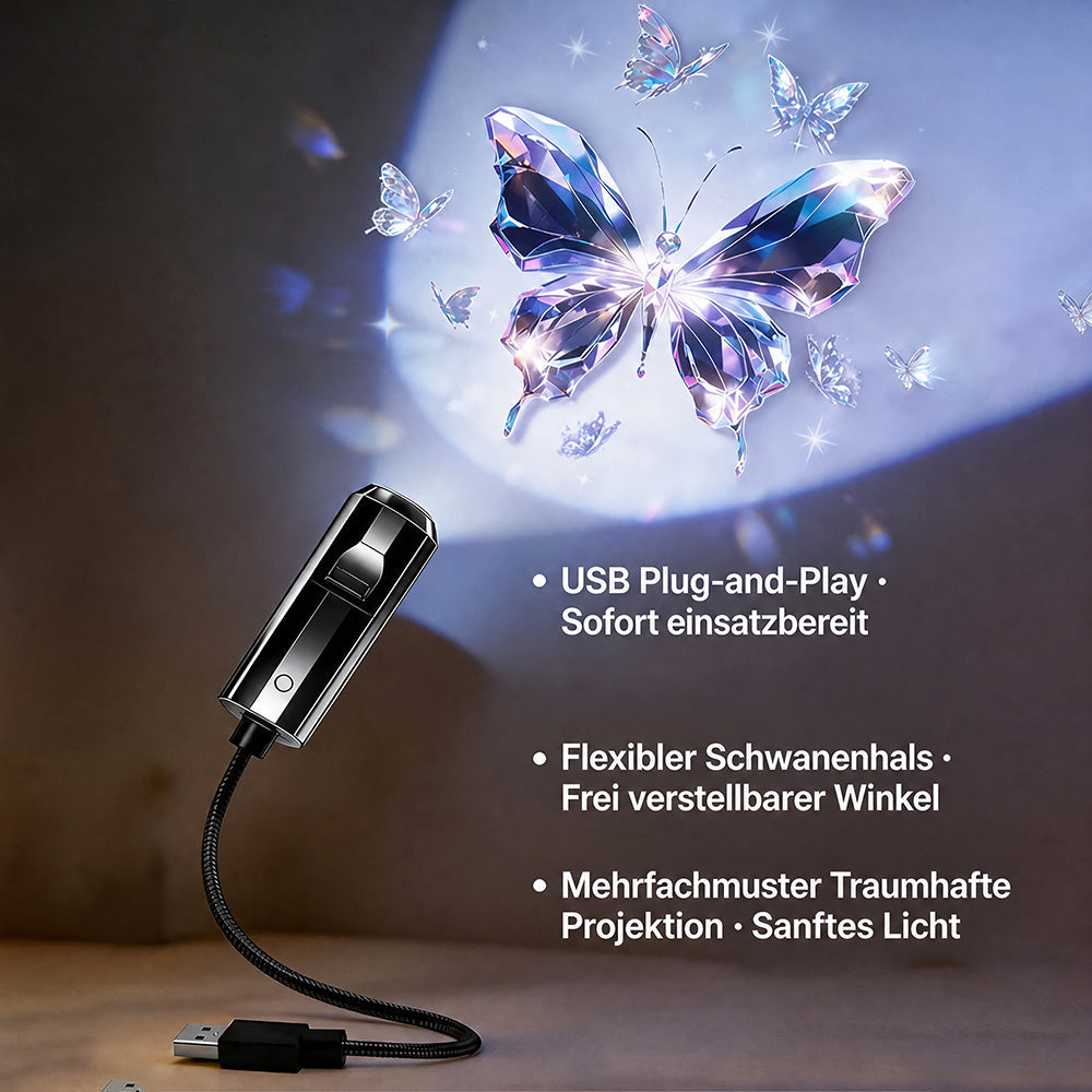 💡BVJ® Plug-and-Play HD Galaxy & Ozean Projektor-Nachtlicht🥳 50.000+ zufriedene Nutzer 🐋 upsell