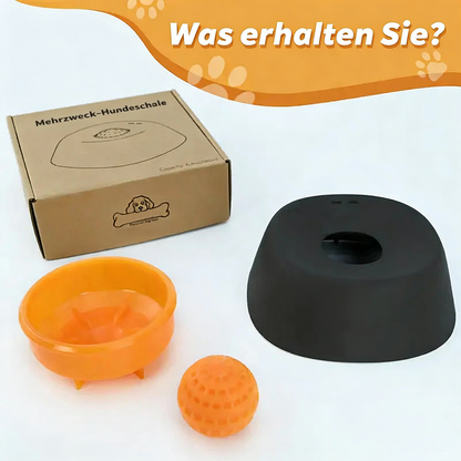 Tinycarry® Von Tierärzten empfohlene Langsamfütterungsschale für Hunde und Katzen – Interaktives Anti-Schluck-Napf für gesunde Mägen