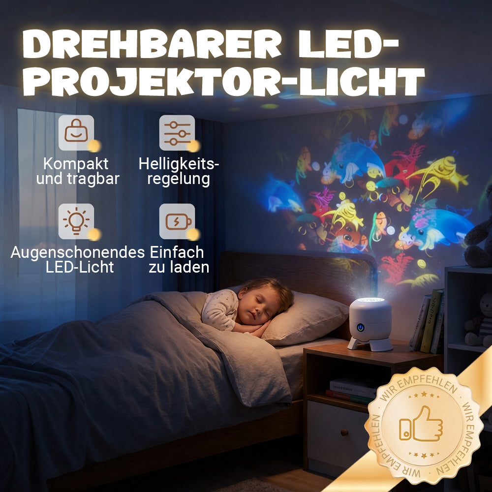 Dynamische rotierende LED-Projektionsleuchte🍀🍀